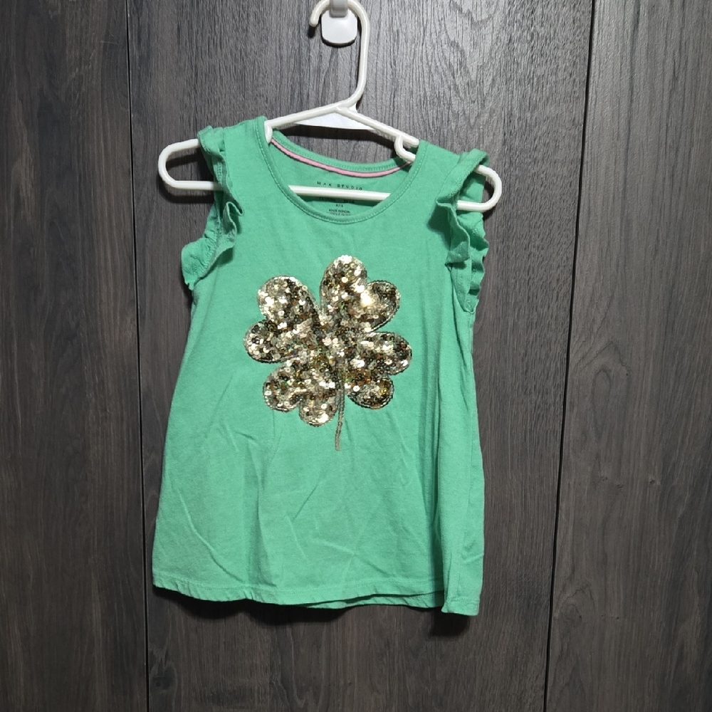 Max Studio Shamrock Top